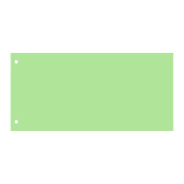 Elválasztócsík, karton, VICTORIA, zöld