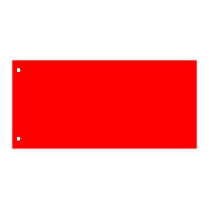 Elválasztócsík, karton, VICTORIA OFFICE, piros