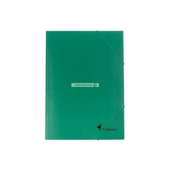 Gumis mappa, karton, A/4, VICTORIA
