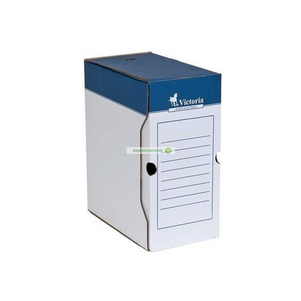 Archiváló doboz, A/4, 150 mm, karton, VICTORIA