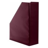 Iratpapucs, PVC, 95 mm, VICTORIA, bordó