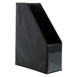 Iratpapucs, PVC, 95 mm, VICTORIA, fekete