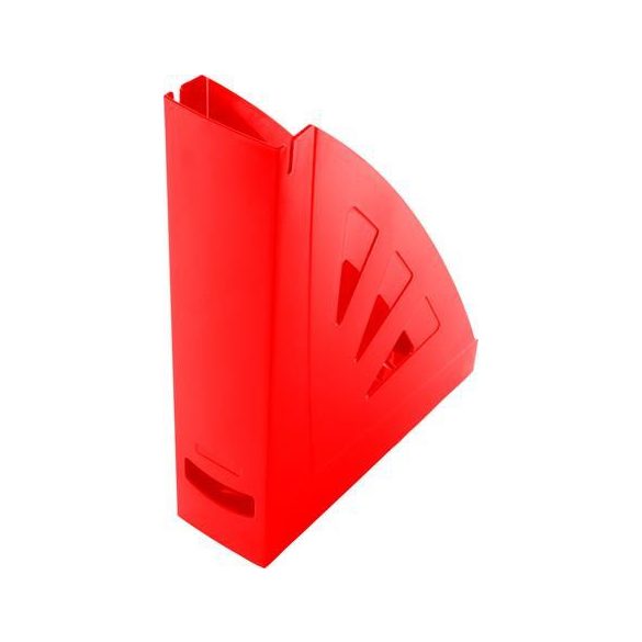 Iratpapucs, műanyag, 75 mm, VICTORIA, piros