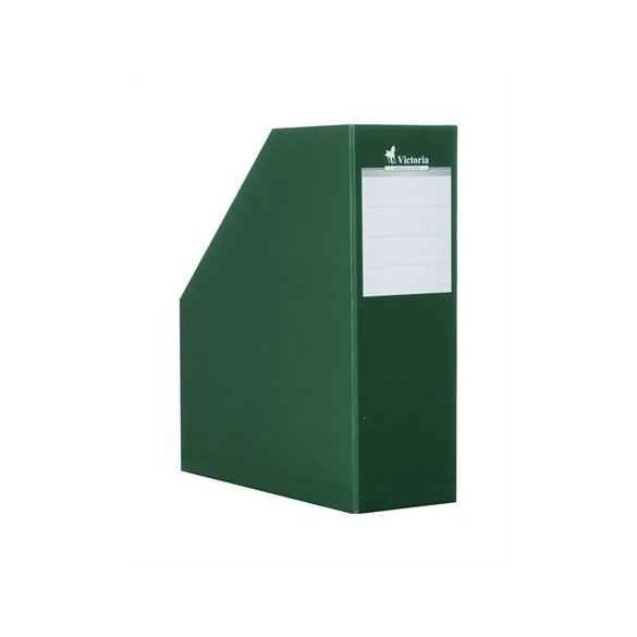 Iratpapucs, karton, 90 mm, VICTORIA, fekete