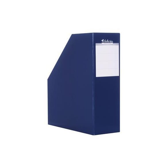 Iratpapucs, karton, 90 mm, VICTORIA, fekete