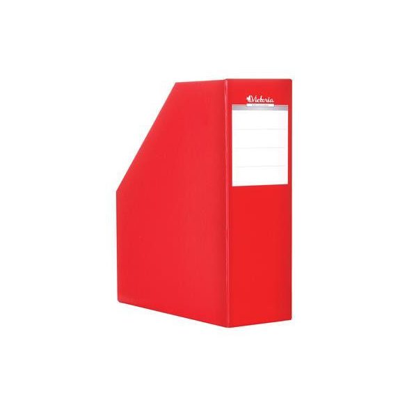 Iratpapucs, karton, 90 mm, VICTORIA, fekete