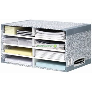 Irattároló, asztali, karton, "BANKERS BOX® SYSTEM by FELLOWES®"