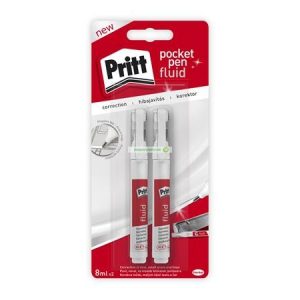 Hibajavító toll, 8 ml, bliszter, HENKEL "Pritt Pocket Pen"