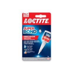   Pillanatragasztó, 5 g, HENKEL "Loctite Super Bond Precision"