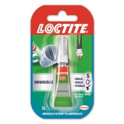   Pillanatragasztó, 3 g, HENKEL "Loctite Super Bond Liquid"