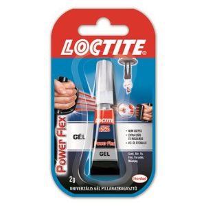 Pillanatragasztó gél, 2 g, HENKEL "Loctite Super Bond"