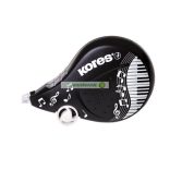 Hibajavító roller, 4,2 mm x 8 m, KORES "Scooter Black&White"