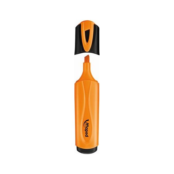 Szövegkiemelő, 1-5 mm, MAPED "Fluo Peps Classic", narancssárga