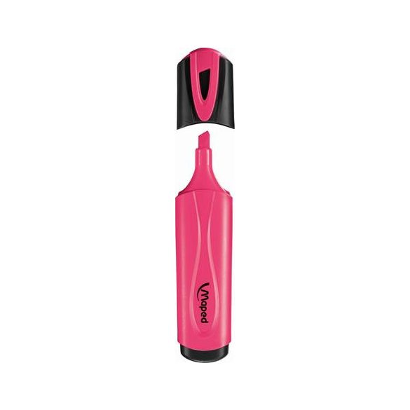 Szövegkiemelő, 1-5 mm, MAPED "Fluo Peps Classic", rózsaszín