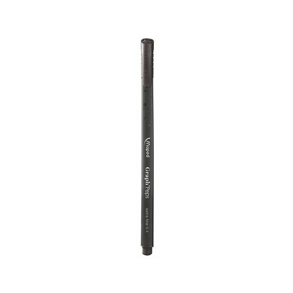 Tűfilc, 0,4 mm, MAPED "Graph'Peps", fekete