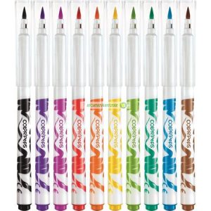 Filctoll, ecset, MAPED Color Peps Brush, 10 különböző szín