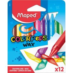 Zsírkréta, MAPED "Color'Peps Wax", 12 szín