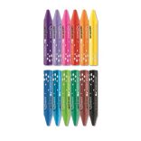 Olajpasztell kréta, MAPED "Color'Peps", 12 különböző szín