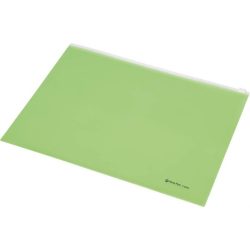   Irattartó tasak, A4, PP, cipzáras, PANTA PLAST, pasztell zöld