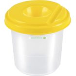 Ecsettál, fedéllel, PANTAPLAST "Simple"