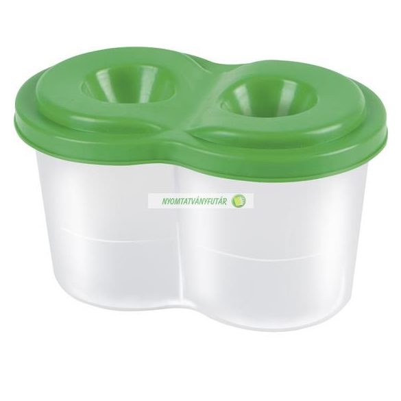 Ecsettál, fedéllel, PANTAPLAST "Duo"