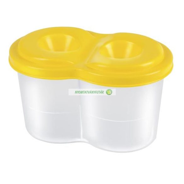 Ecsettál, fedéllel, PANTAPLAST "Duo"