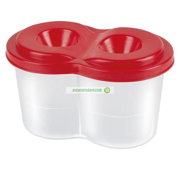 Ecsettál, fedéllel, PANTAPLAST "Duo"
