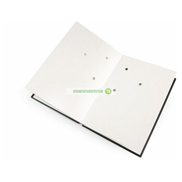 Aláírókönyv, A/4, 20 részes, karton, műbőr hatású borító, VICTORIA