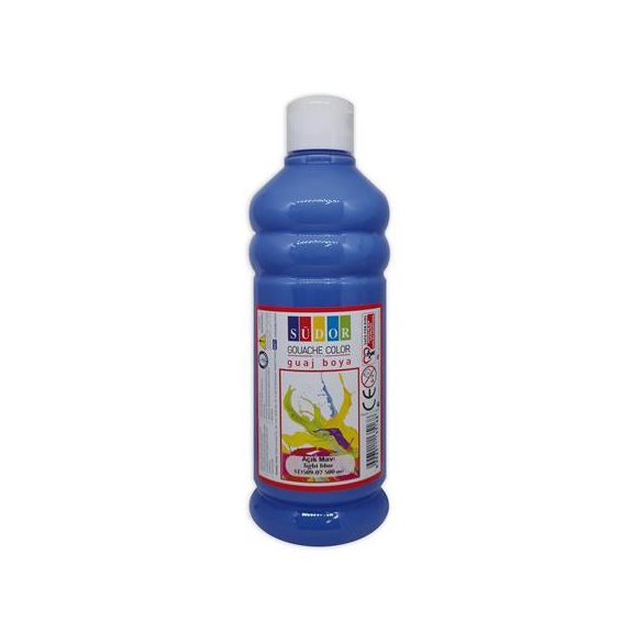 Tempera, 500 ml, Südor, világoskék
