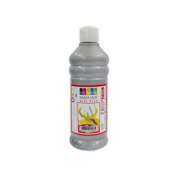 Tempera, 500 ml, Südor, metál ezüst