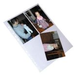 Genotherm, lefűzhető, A/4, 90 mikron, 10x15 cm fényképtartó, víztiszta, VIQUEL