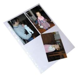   Genotherm, lefűzhető, A/4, 90 mikron, 10x15 cm fényképtartó, víztiszta, VIQUEL