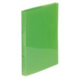 Gyűrűs könyv, 2 gyűrű, 25 mm, A4, PP, VIQUEL "Propyglass", víztiszta