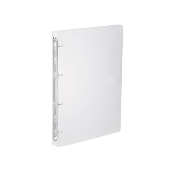 Gyűrűs könyv, 4 gyűrű, 25 mm, A4, PP, VIQUEL "Propyglass", víztiszta