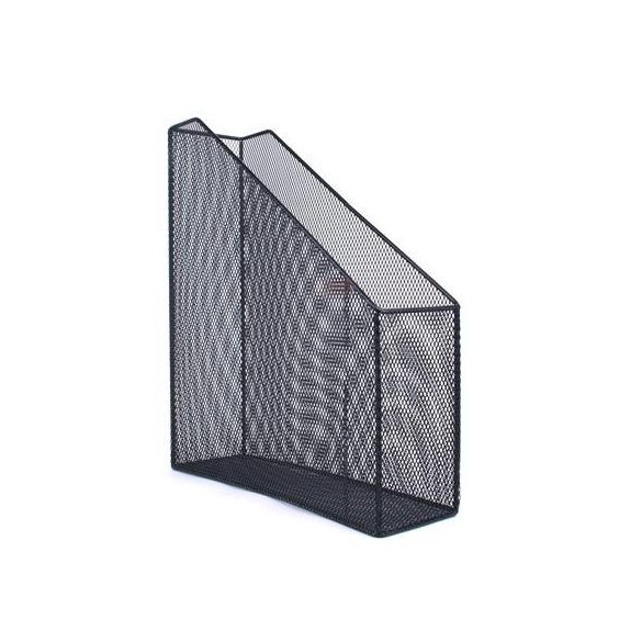 Iratpapucs, fémhálós, VICTORIA, fekete