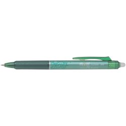   Rollertoll, 0,25 mm, törölhető, nyomógombos, PILOT "Frixion Clicker", zöld