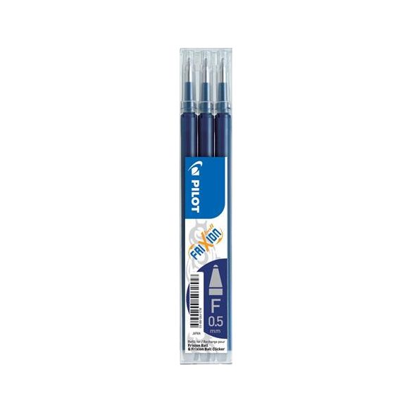 Rollertoll betét, 0,25 mm, törölhető, PILOT "Frixion Ball/Clicker", tintakék
