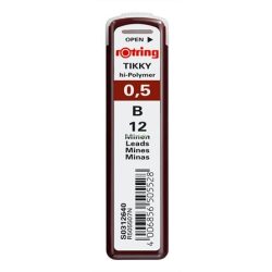 Grafitbél, 2B, 0,5 mm, ROTRING