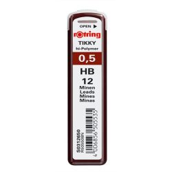 Grafitbél, HB, 0,5 mm, ROTRING