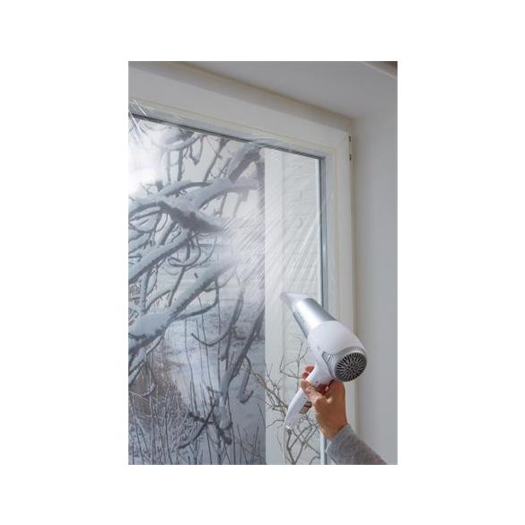 Ablakszigetelő fólia, 1,5 m x 4 m, TESA "tesamoll®"