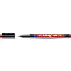 Alkoholos marker, OHP, 0,3 mm, EDDING "140 S", piros