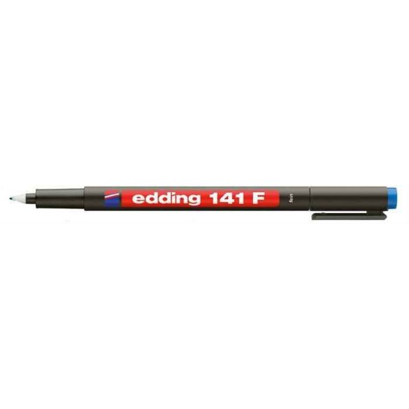 Alkoholos marker, OHP, 0,6 mm, EDDING "141 F", kék