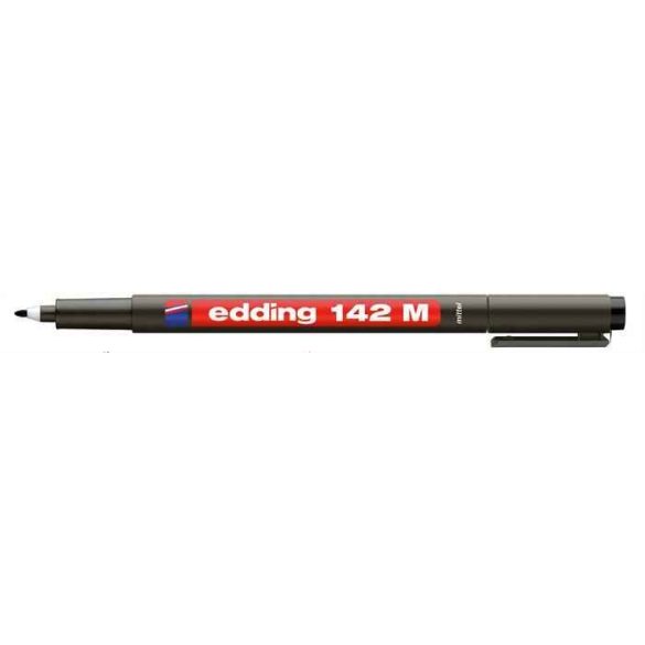 Alkoholos marker, OHP, 1 mm, EDDING "142 M", fekete