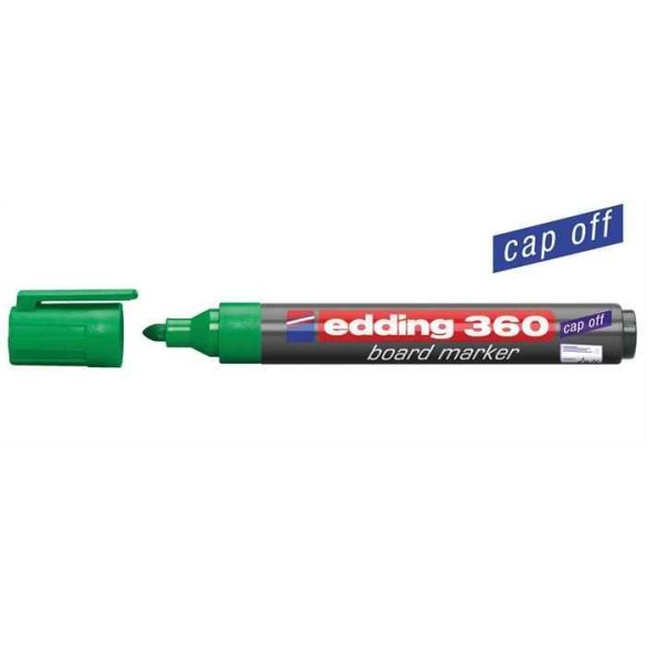 Táblamarker, 1,5-3 mm, kúpos, EDDING "360", zöld