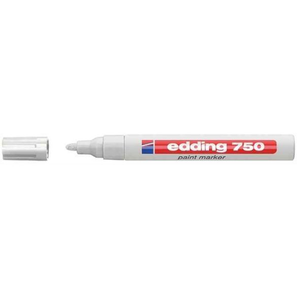 Lakkmarker, 2-4 mm, EDDING "750", fehér