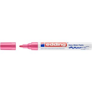 Lakkmarker, 2-4 mm, EDDING "750", rózsaszín
