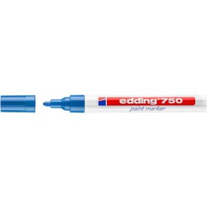 Lakkmarker, 2-4 mm, EDDING "750", sötétkék