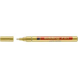 Lakkmarker, 1-2 mm, EDDING "751", arany