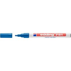 Lakkmarker, 1-2 mm, EDDING "751", sötétkék