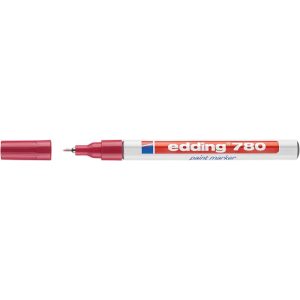 Lakkmarker, 0,8 mm, EDDING "780", piros